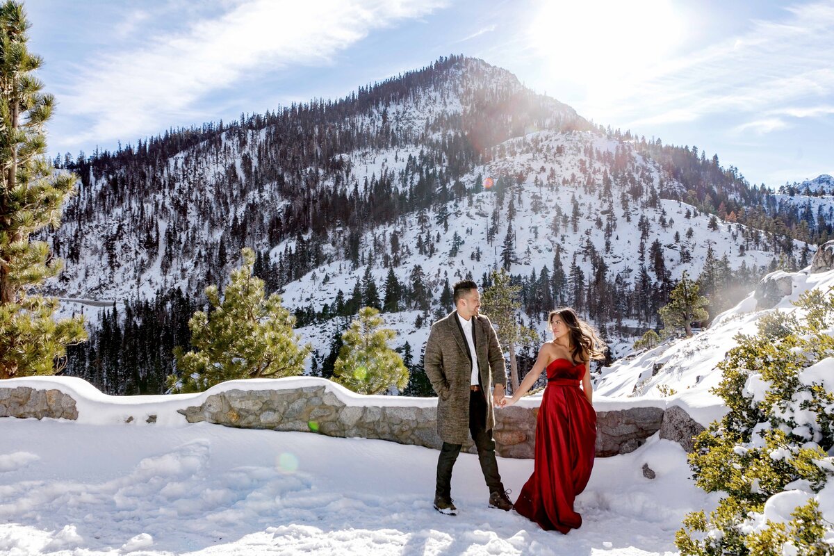 Lake Tahoe Engagement Session-2