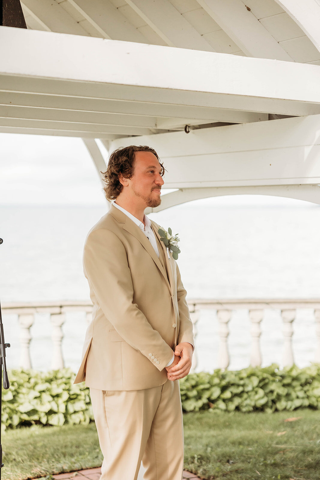 Red Pine Point Indian River Michigan Intimate Wedding Ceremony K. E. Rogers Photography-65