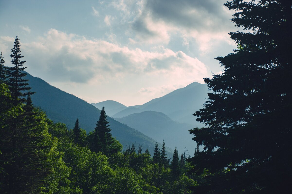 green mountains