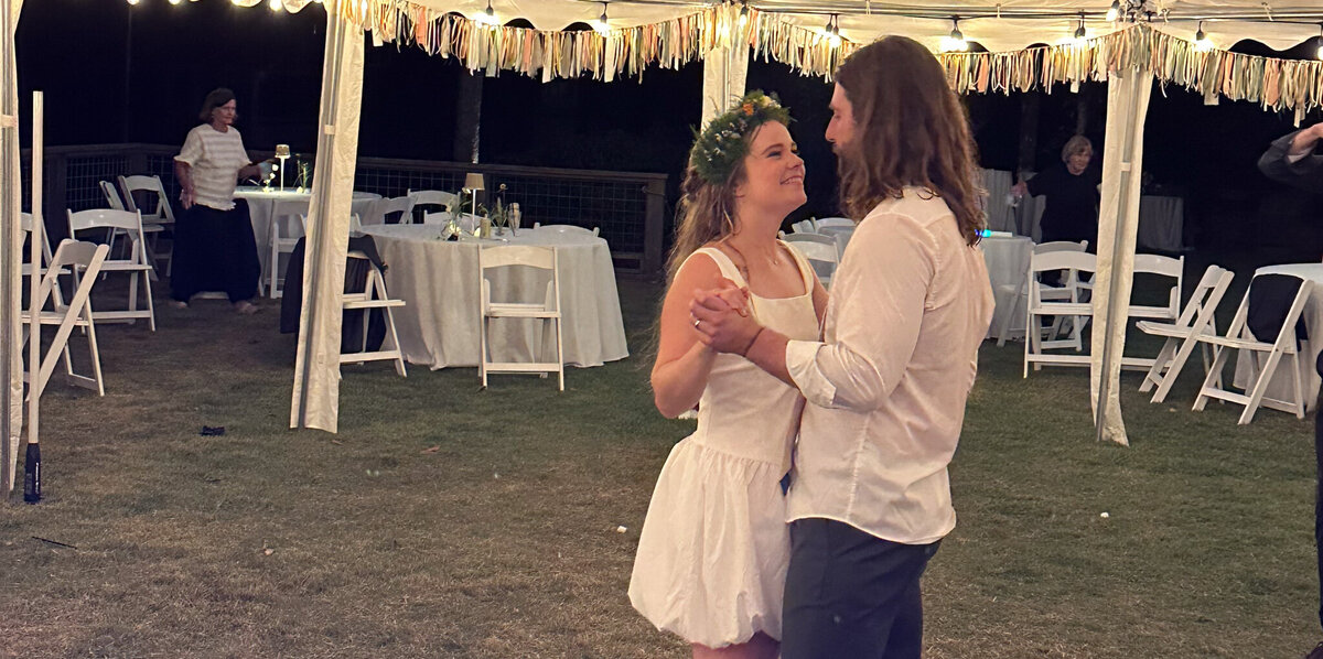 Wedding Reception at The River at Club Blanton in Valley Alabama.