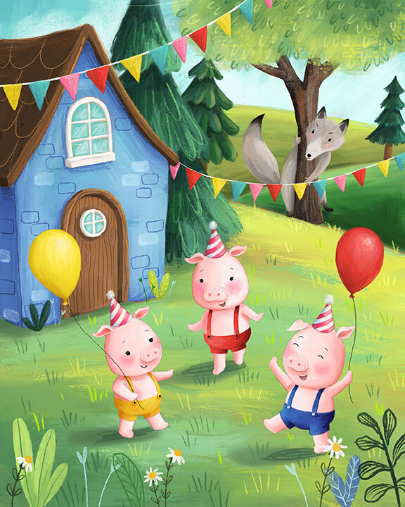 Natalie Merheb - Three Little Pigs