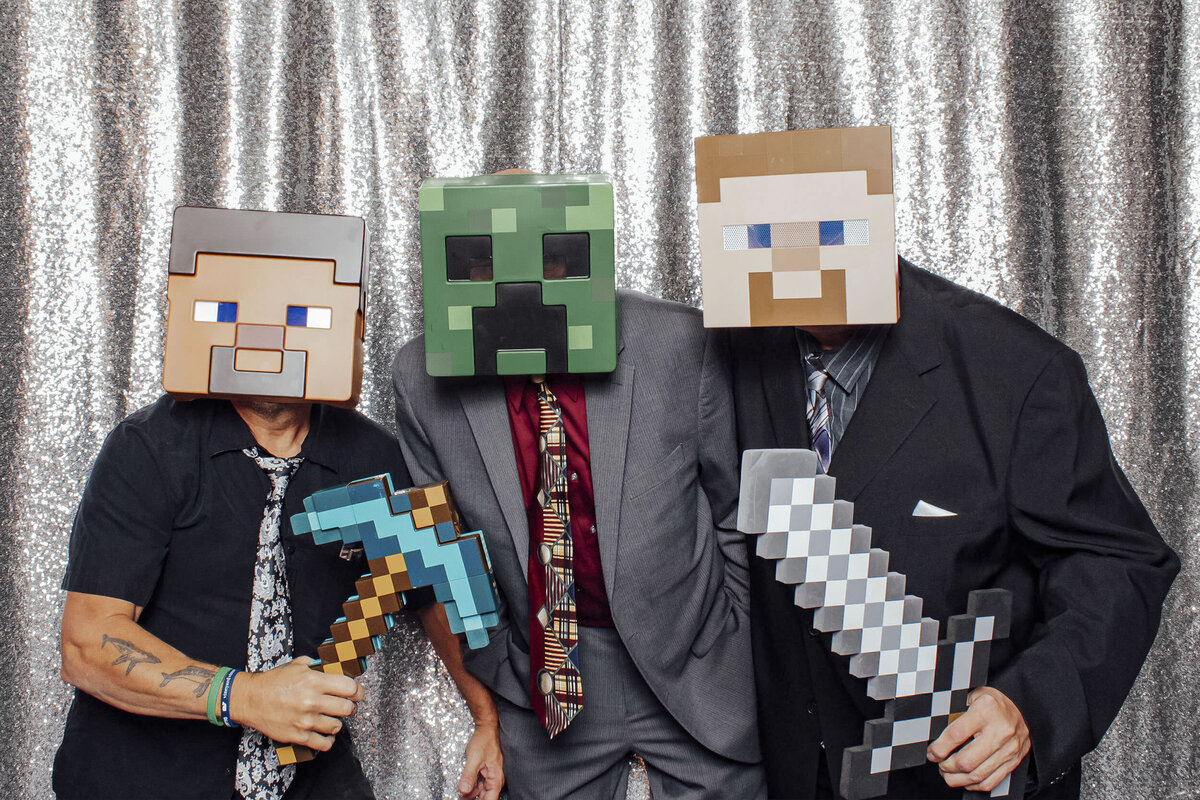 Affordable photo booth packages at Wilshire Grand Hotel wedding in West Orange, Essex County, New Jersey