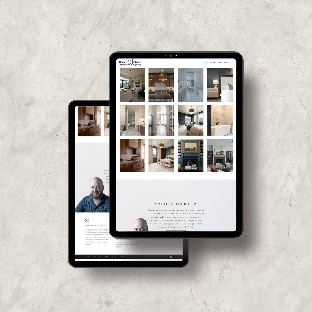Darian Photography Website