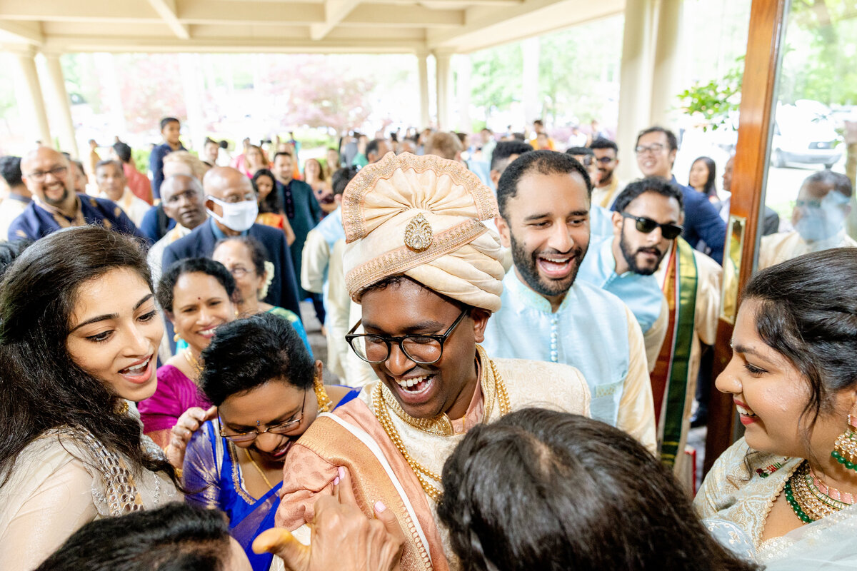 ATIMA & YADAVAN- Day 2 Pre Ceremony BARAAT Brides Parents greetings