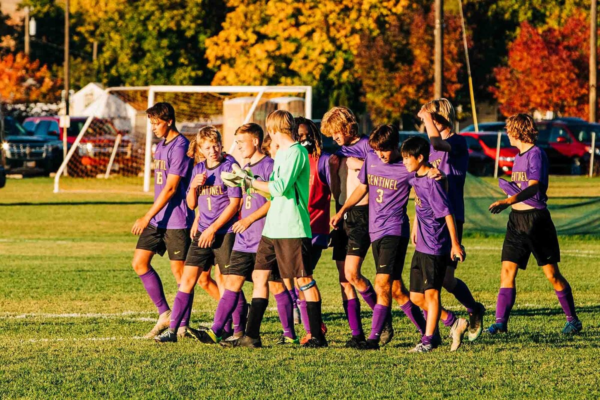 Sentinel High School soccer team