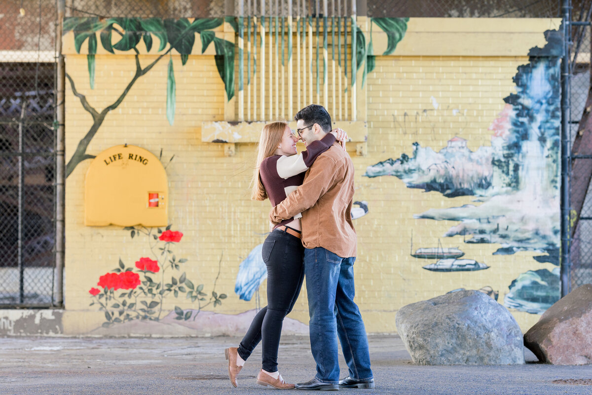 Chicago China Town Engagement Photographer