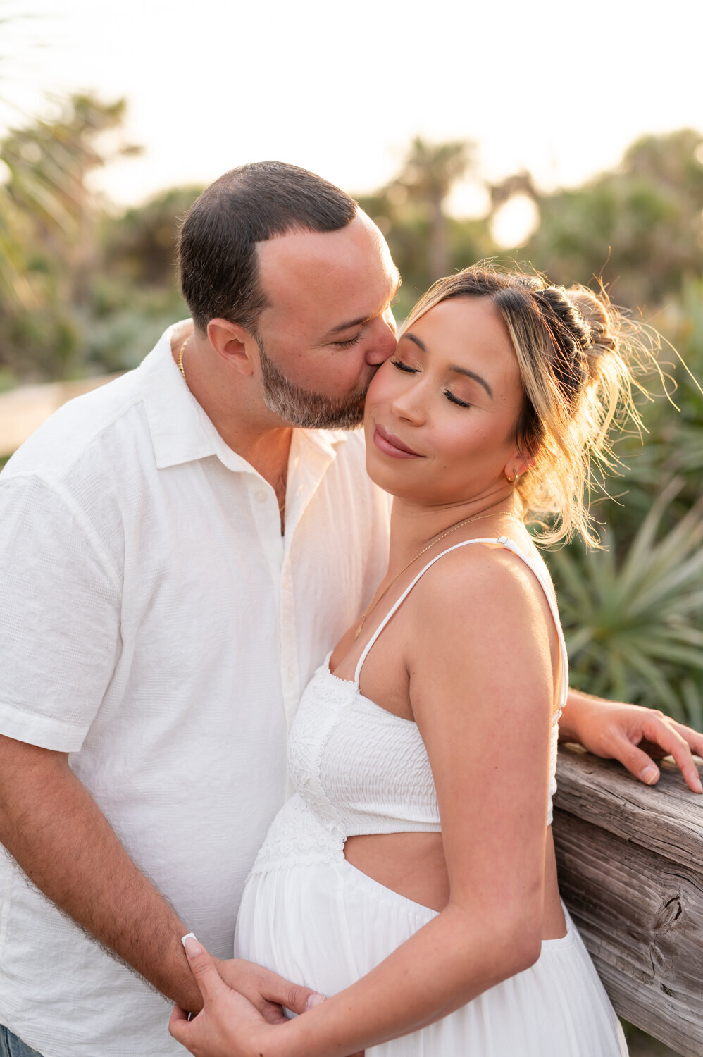 Beach Maternity session at New Smyrna