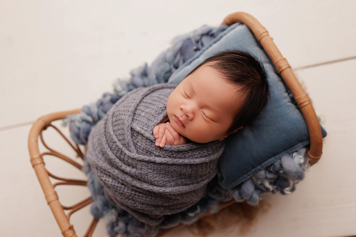 Beautiful newborn portraits in Elk Grove and Sacramento, capturing your baby's precious moments with simple elegance. Book your session today