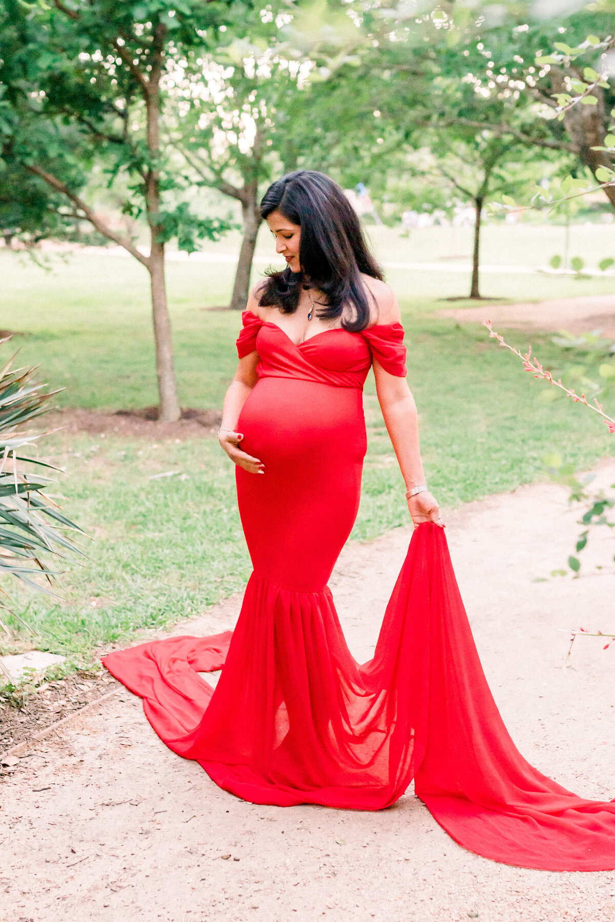 Austin Texas Indian Maternity Photograph