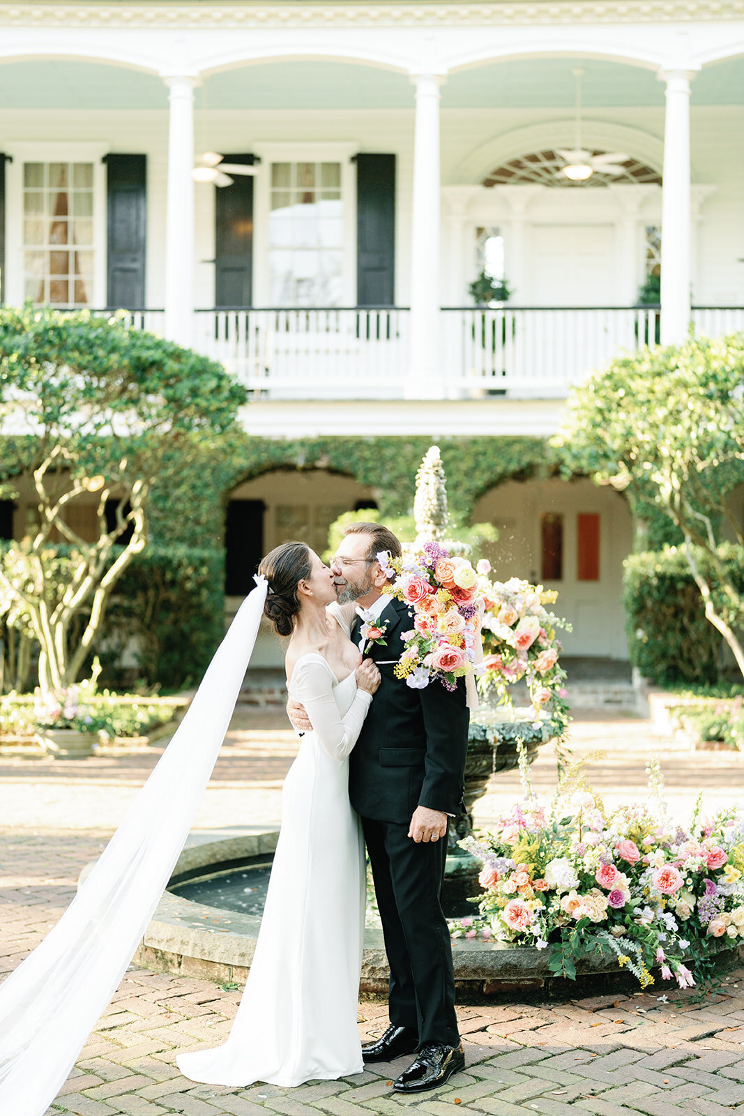 Sabra + Curt - Curated Wedding Elopement at Thomas Bennett House - by Pure Luxe Bride Elopements - 6