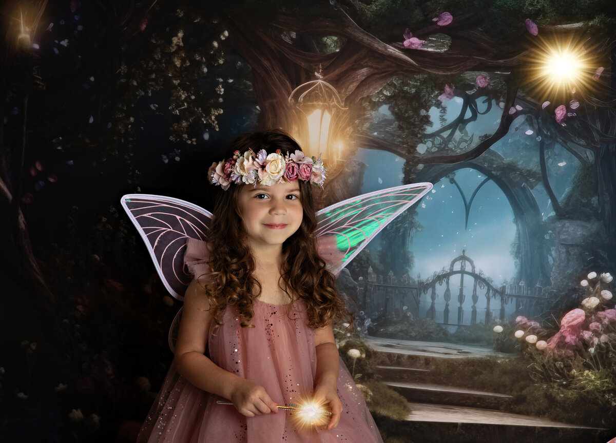 EvaMaganaPhotographyfairymagicalenchantedfairiesnewbornsessiongirlfirstbirthdayphotographysessionstudio (3 of 5)