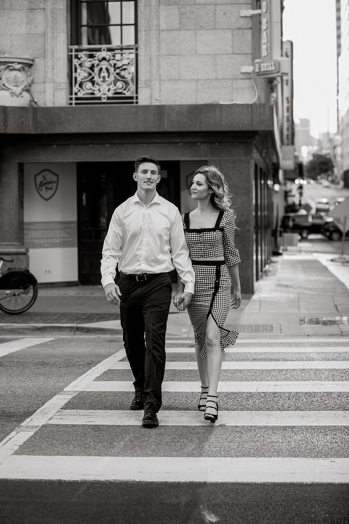 Dallas skyline engagement photos Hampton Morrow 0002