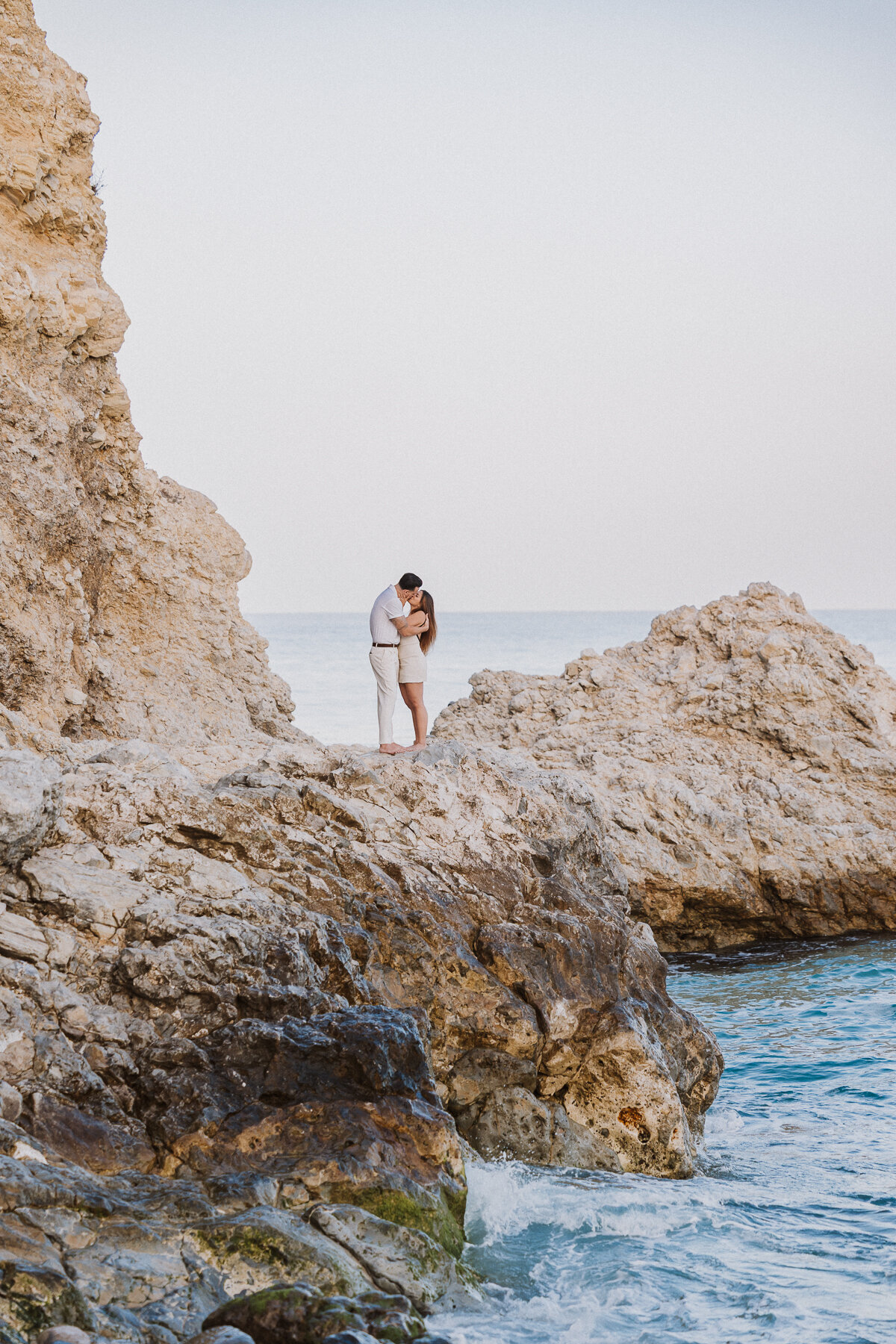 palos verdes engagement photographer terranea