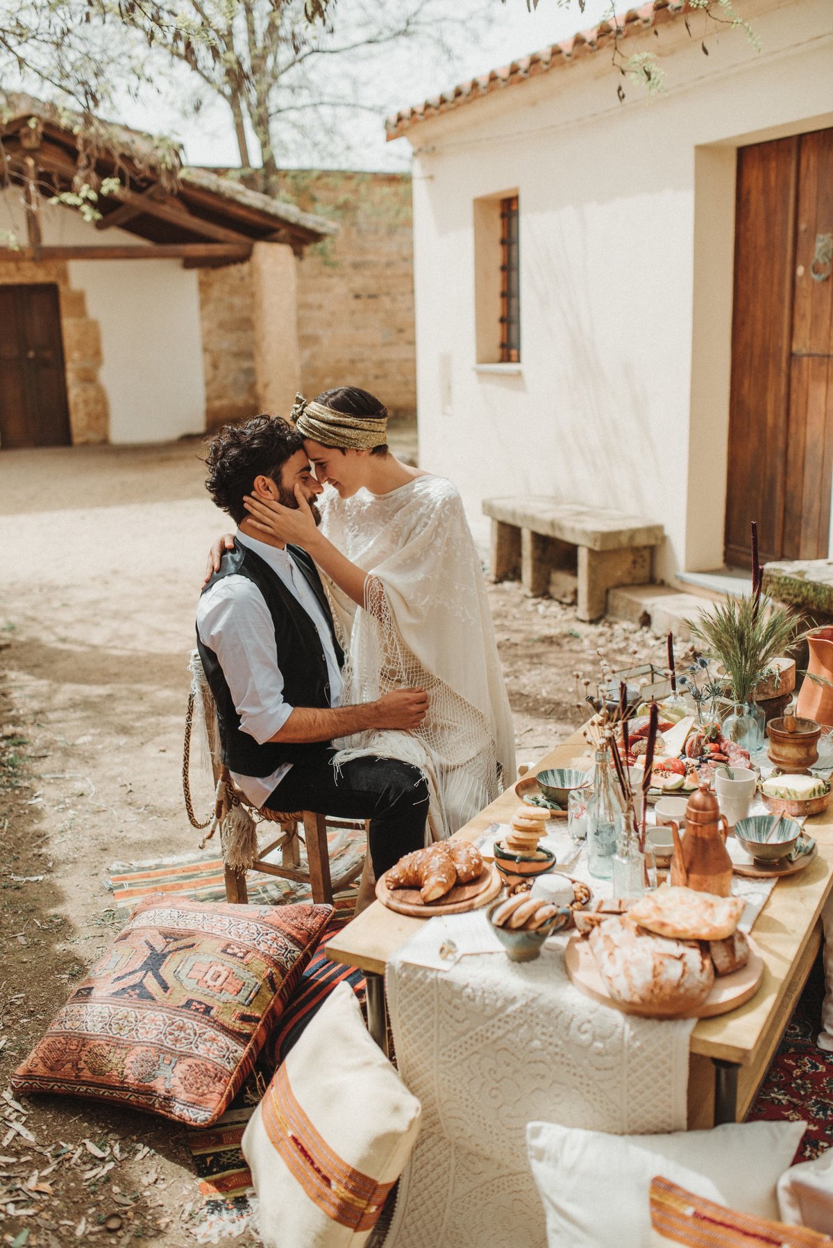 A folk elopement in sardinia