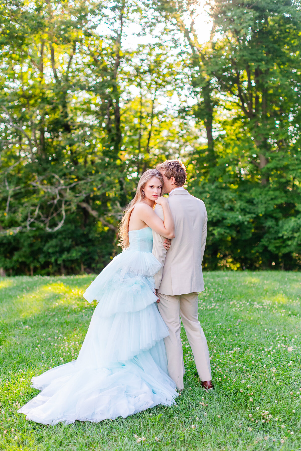 luxury bride and groom at The Ridge styled shoot
