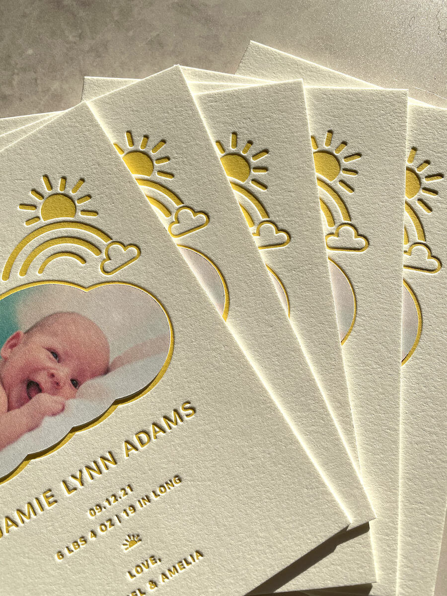 yellow-birth-announcement-letterpress-card-bodega-press