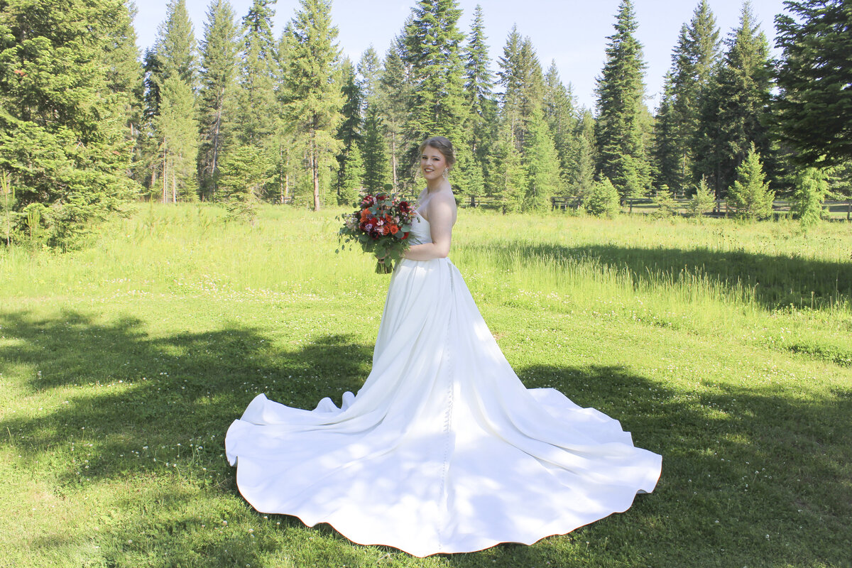 Bride in a Meadow