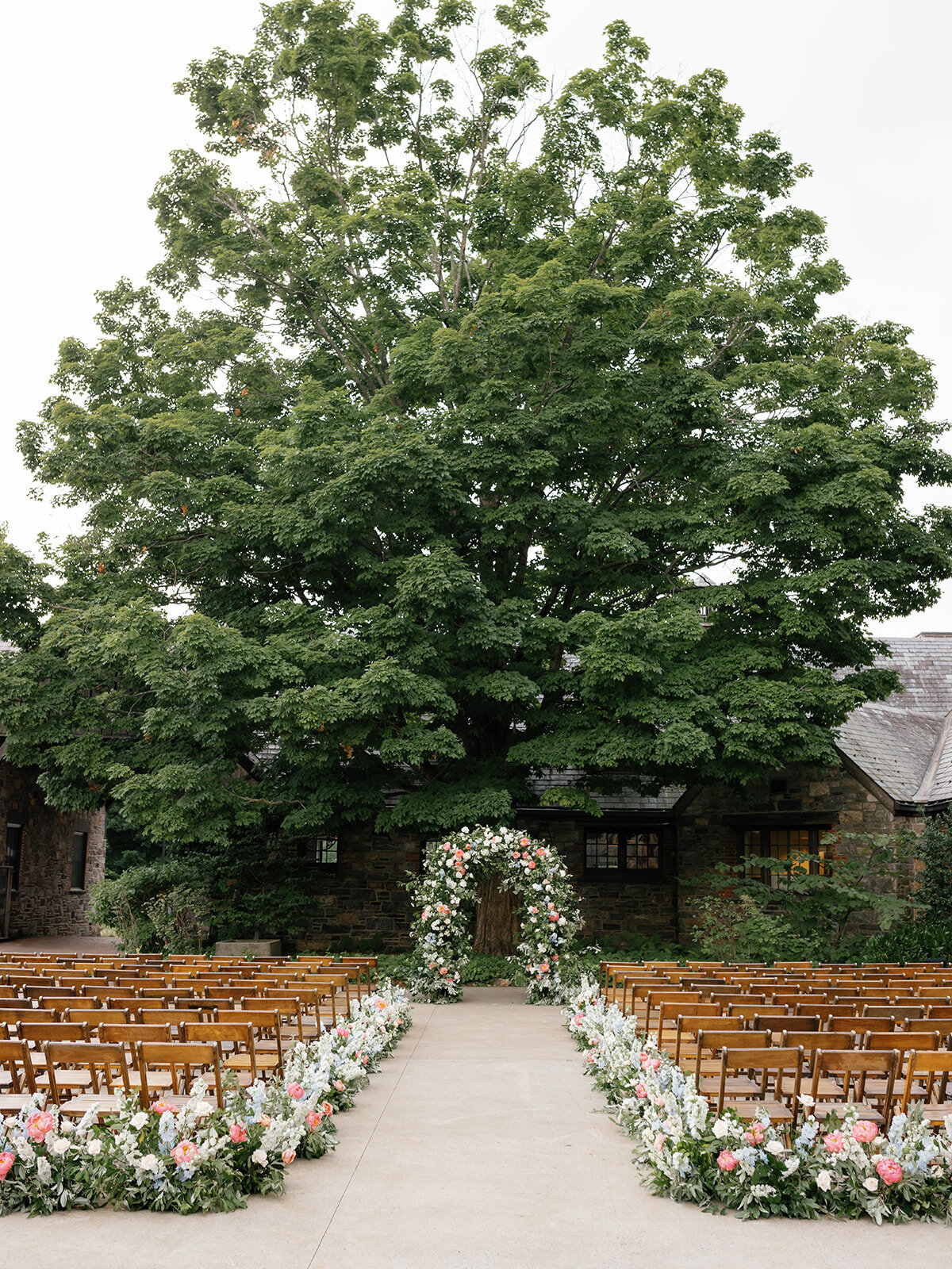 Blue Hill at Stone Barn Wedding Cermony