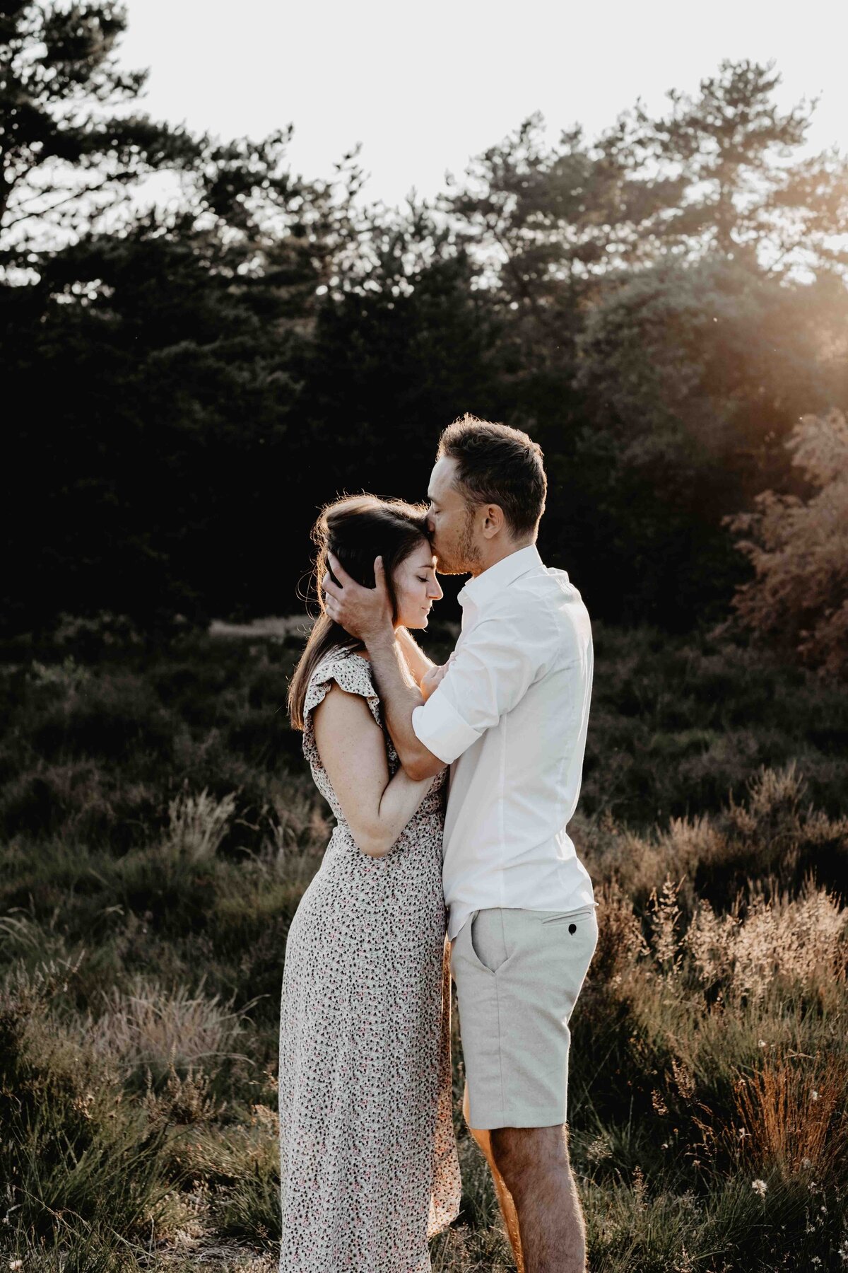 Loveshoot op de Posbank bij Arnhem met een  koppel