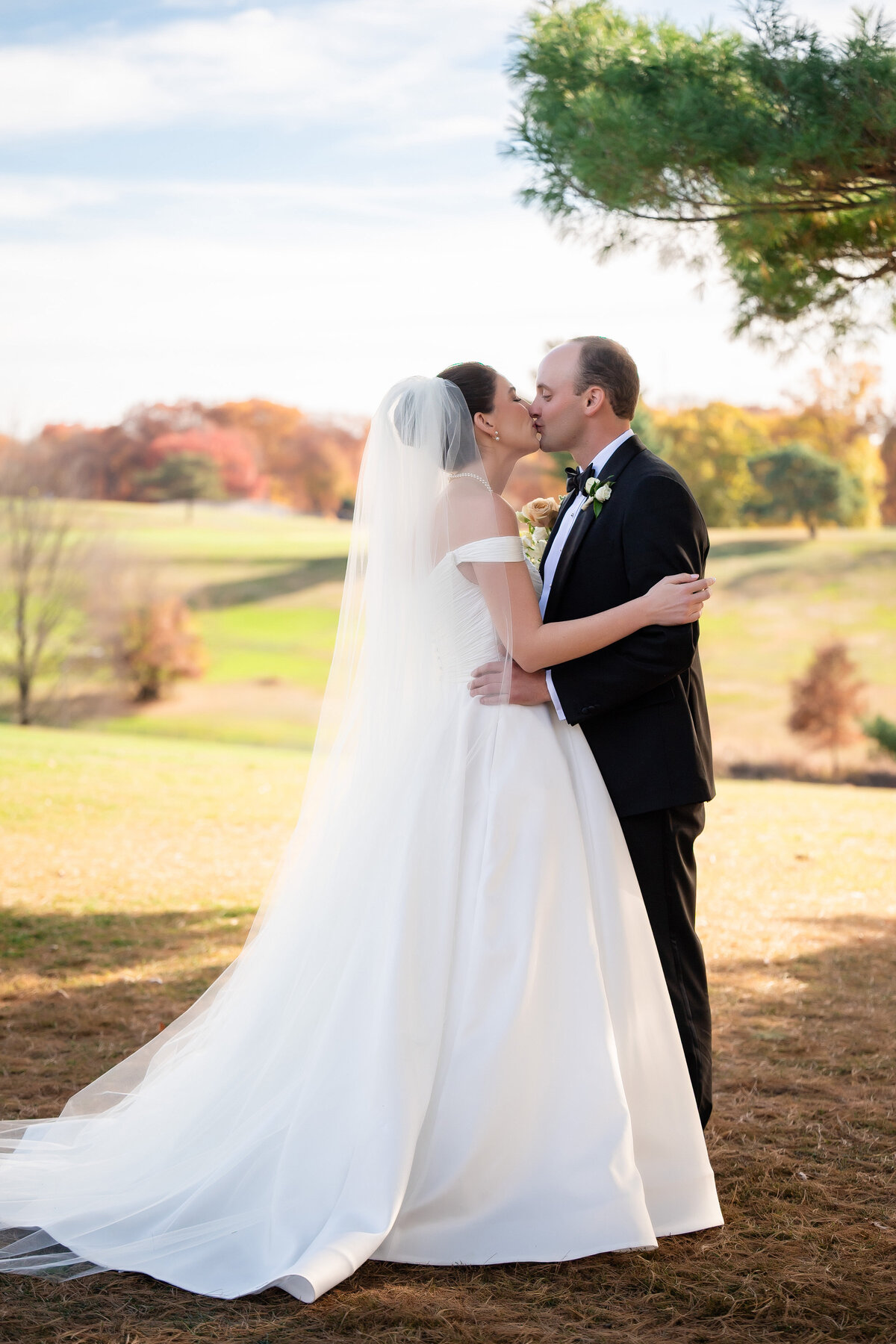married couple on schenley golf course