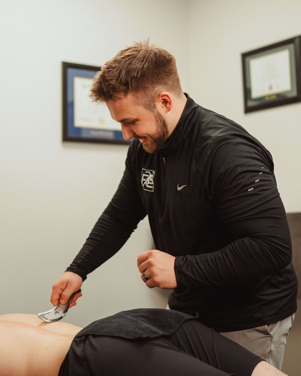 Functional Edge uses graston or muscle scraping in their therapy