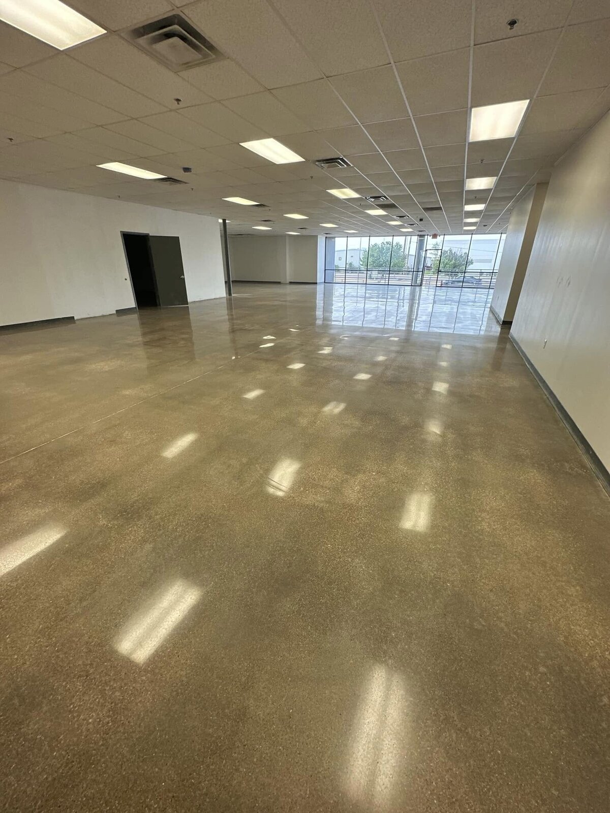Affordable commercial concrete polishing services in DFW, providing cost-effective solutions for durable and attractive flooring.