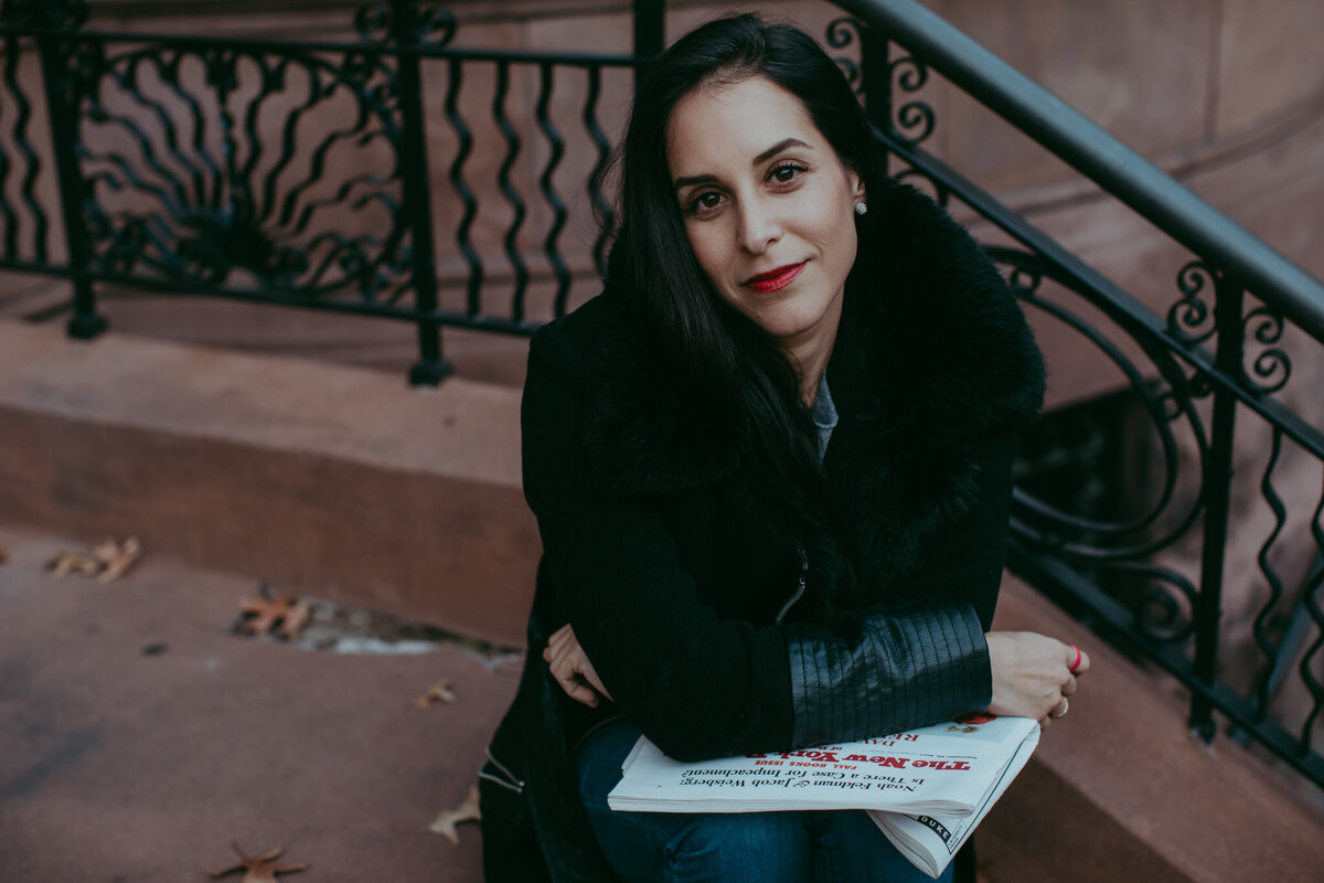 author portrait of historian alexis coe