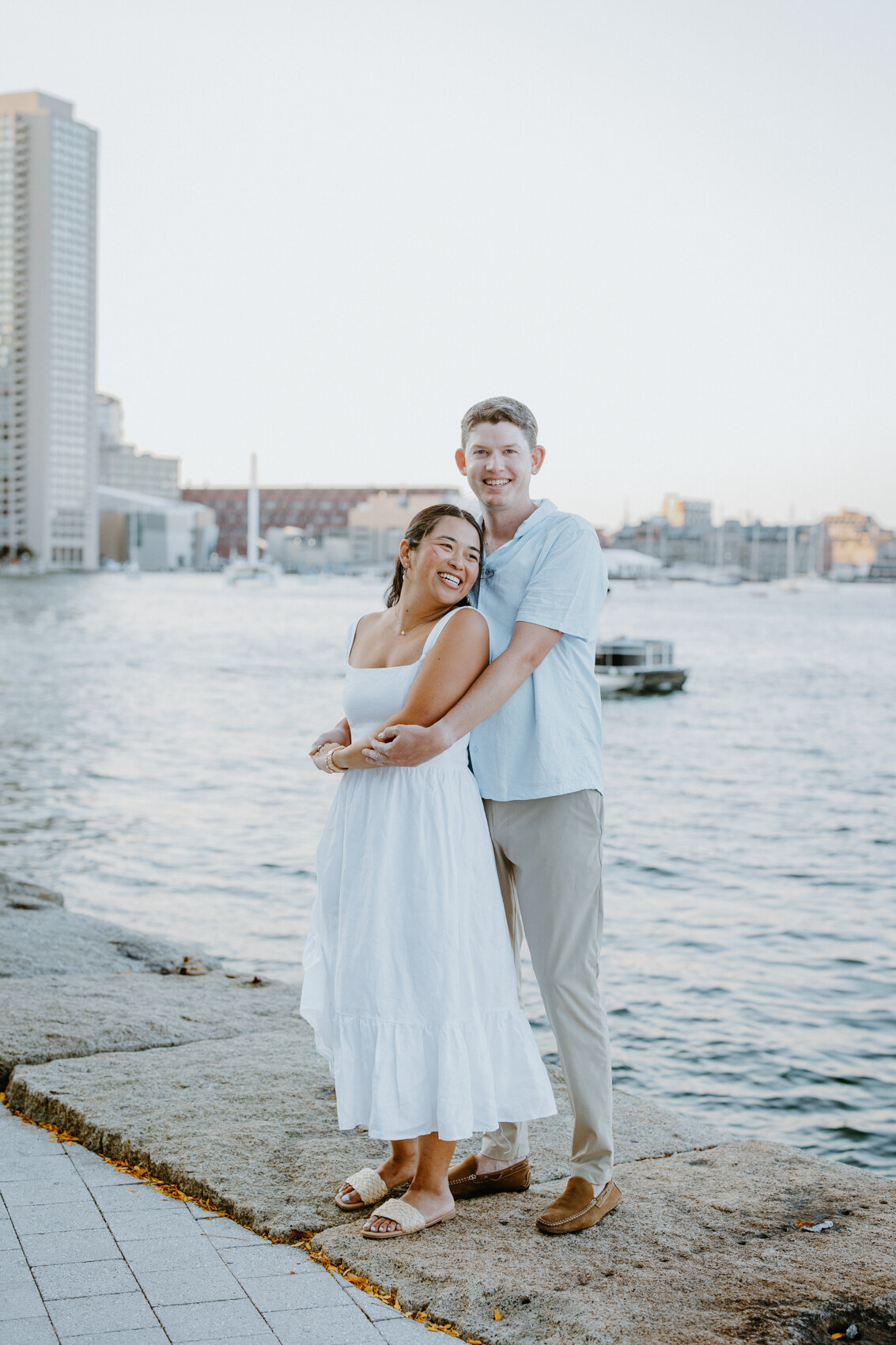 Boston Seaport Engagement Photos-New England Wedding Photographer-19979