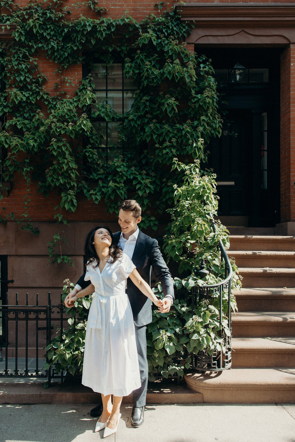 Anastasia Spencer Engagement Session West Village 75