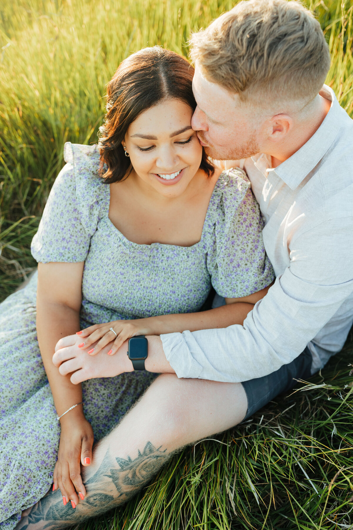 Durdle Door Engagement Photoshoot - Dorset Wedding Photographer, Aimee Joy Photography-80