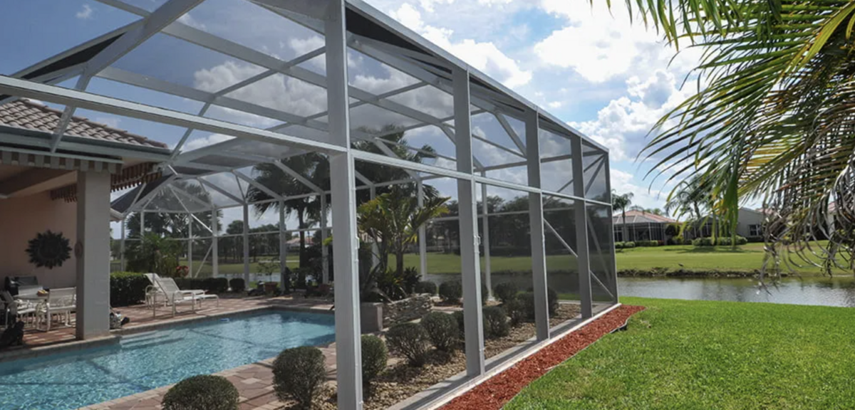 palm harbor pool screen repair
