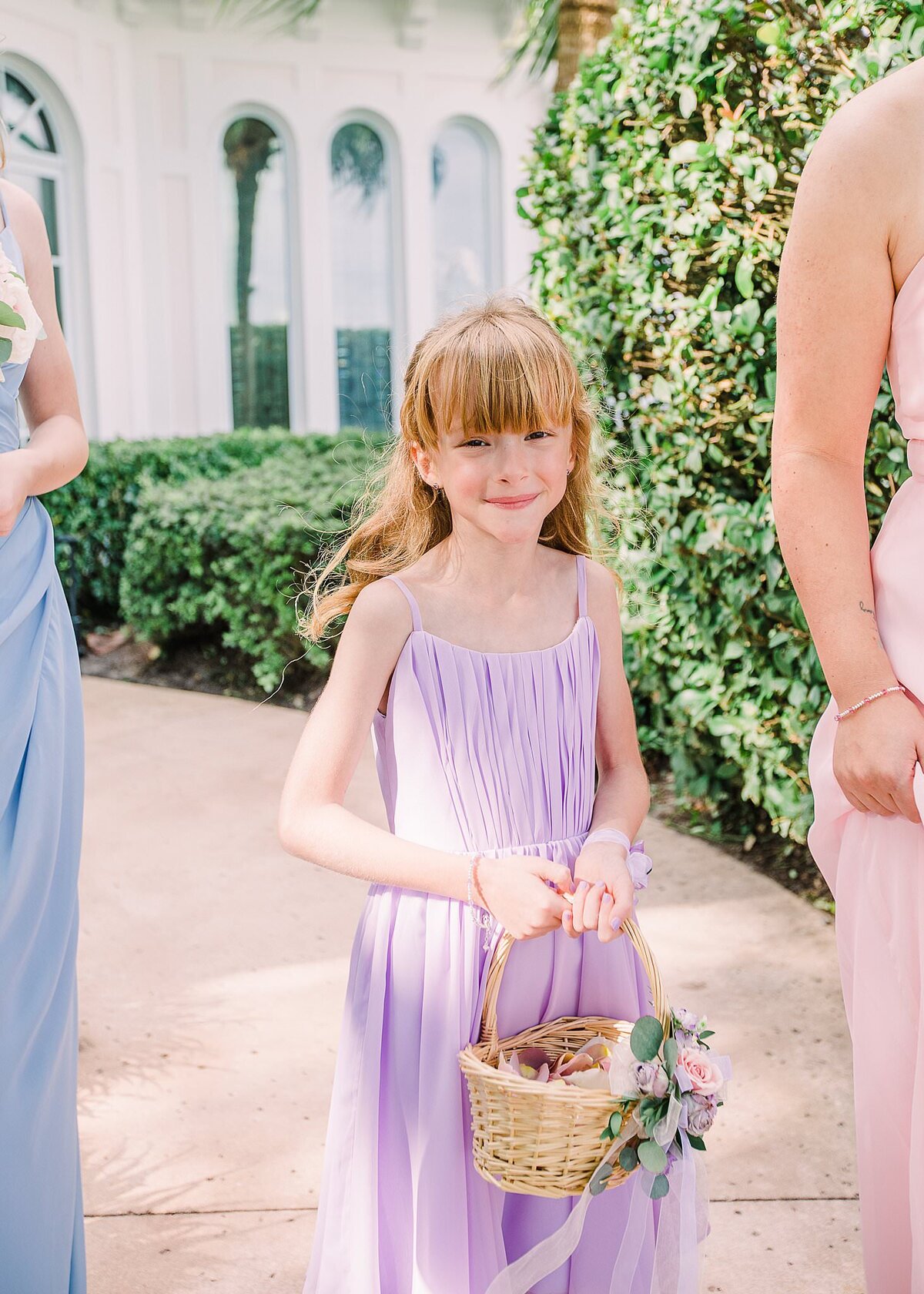 Flower girl at Disney's Wedding Pavilion