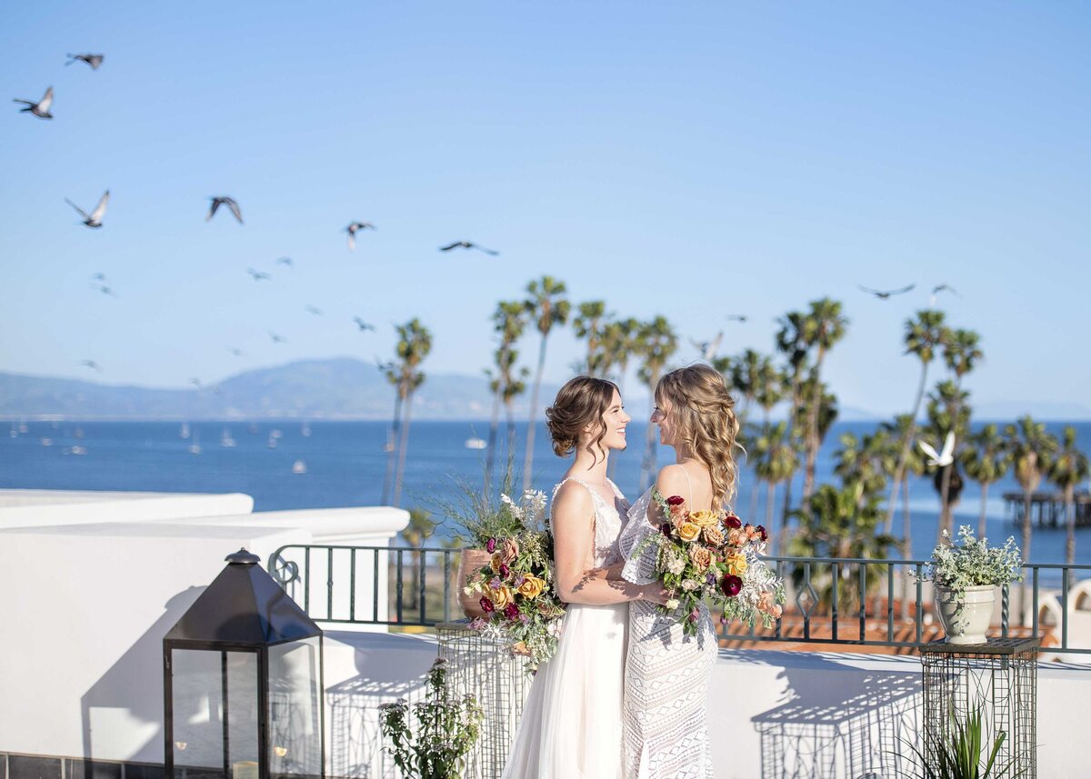 Hotel Californian Wedding, Lesbian Elopement, Tonya Szele Events