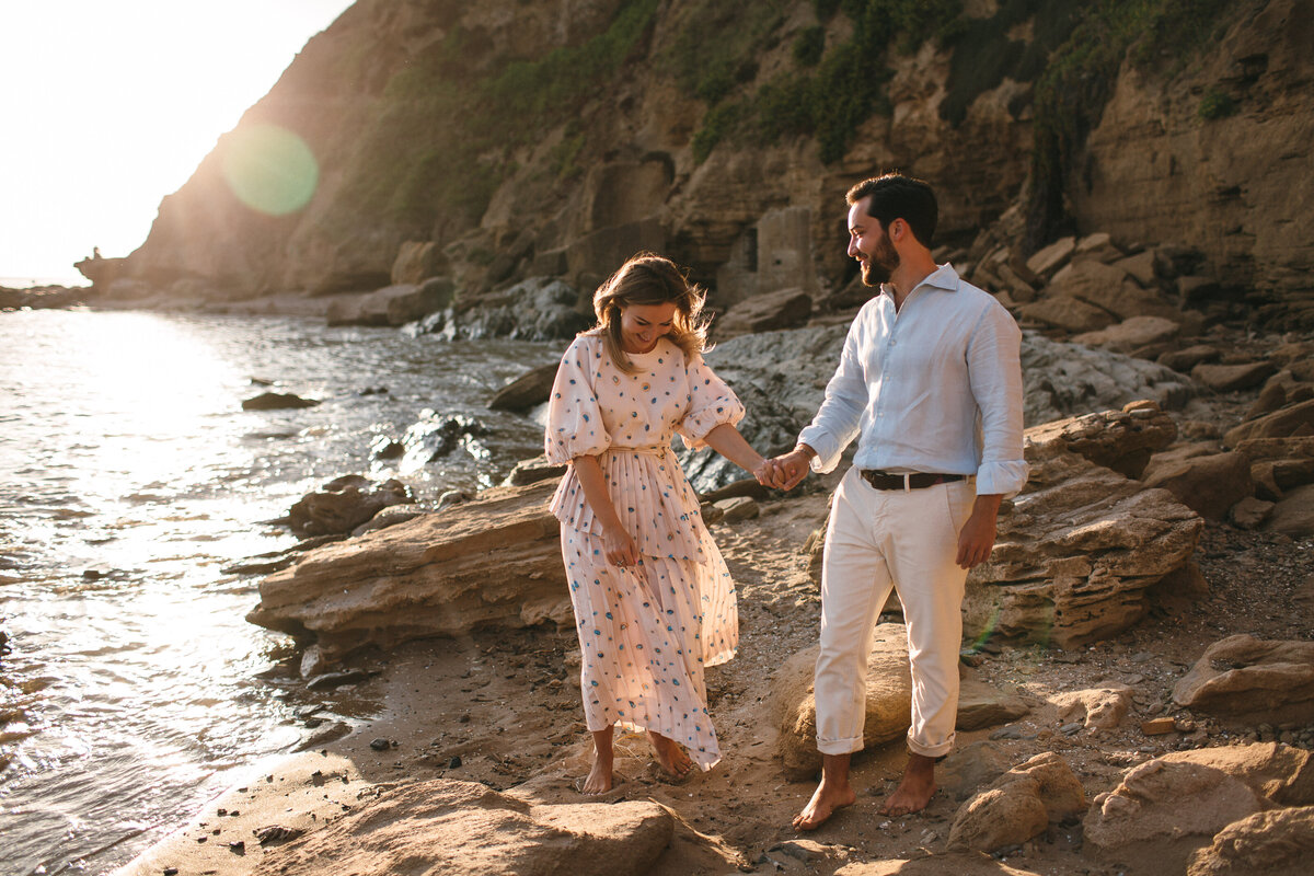 Engagement shoot_couples session_Summer_saunton sands_005