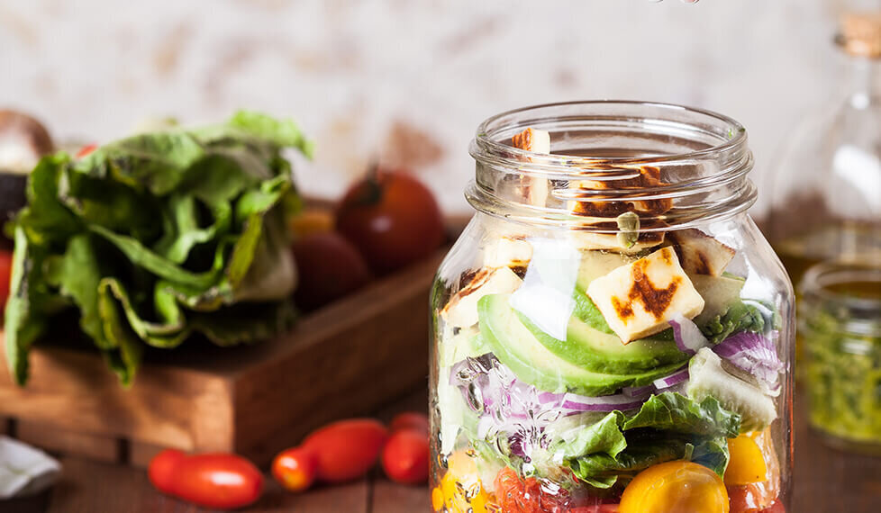 Salad-Jar