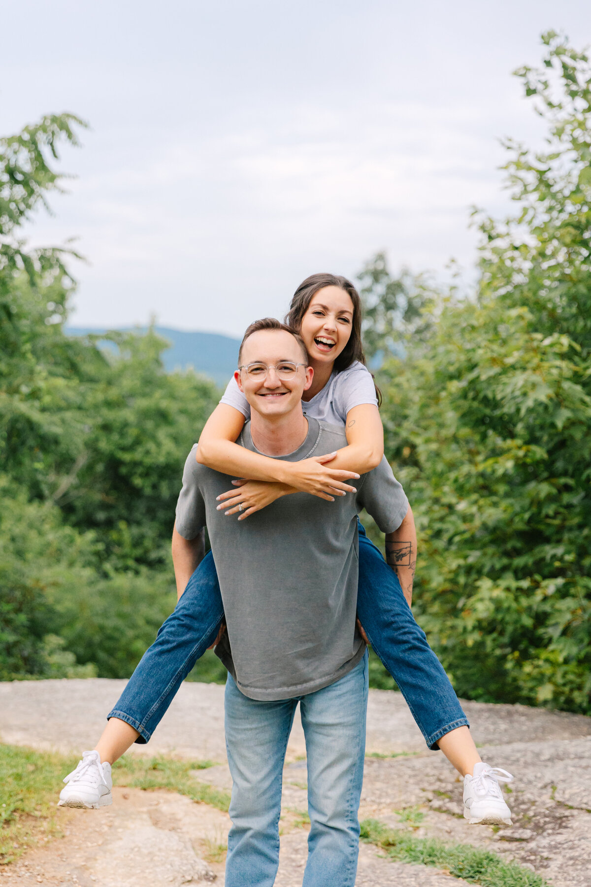 Jump Off Rock Hendersonville Couples Session