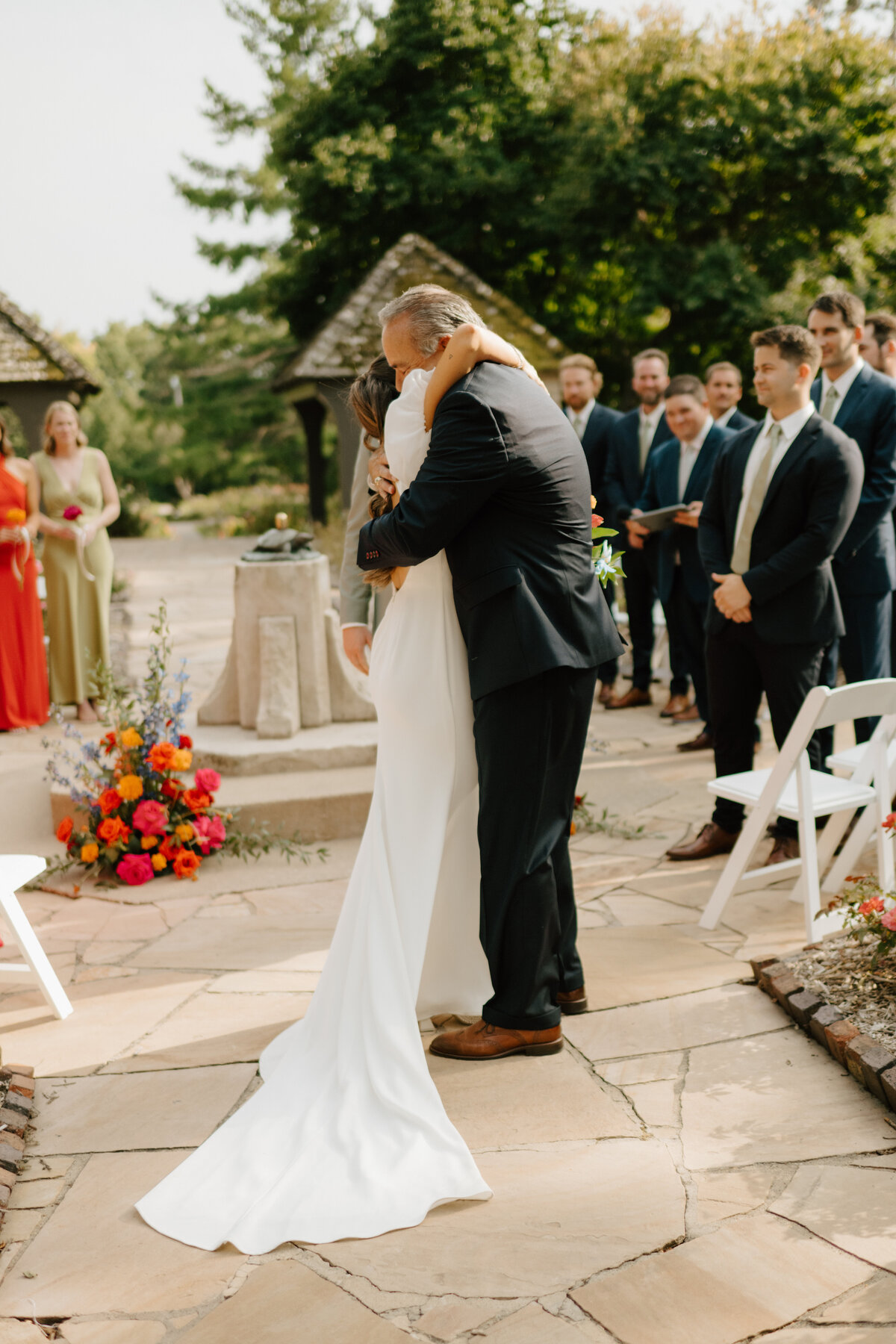 Des Moines Art Center wedding day