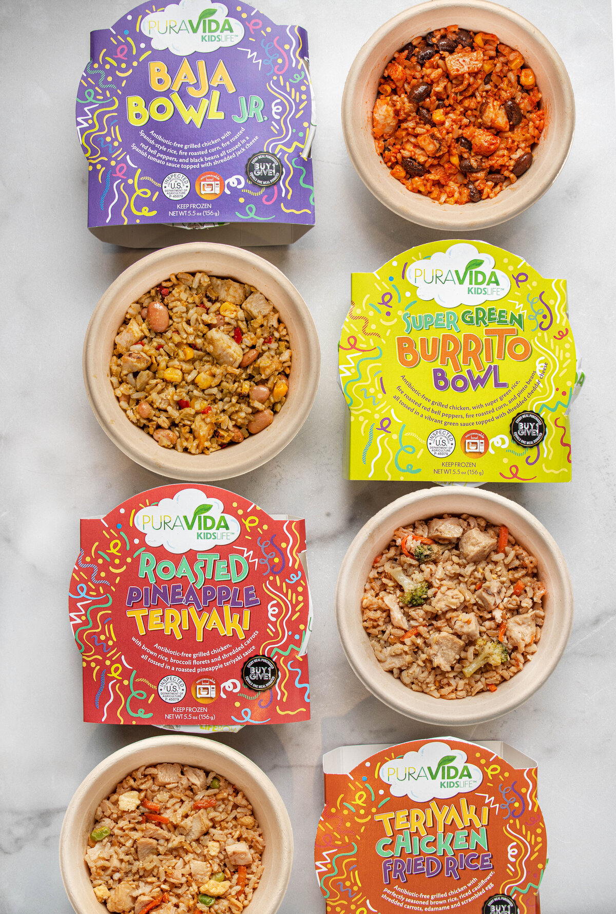 PuraVida kids bowls product shots