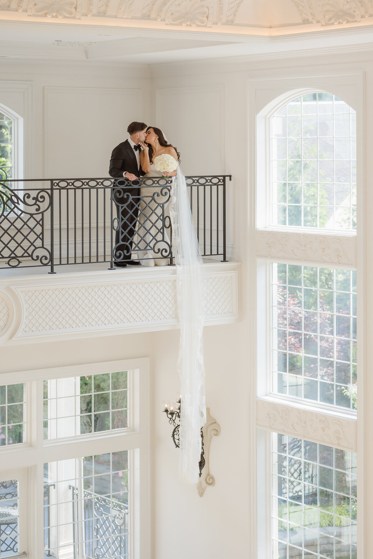 top level of the estate at florentine gardens ceremony space