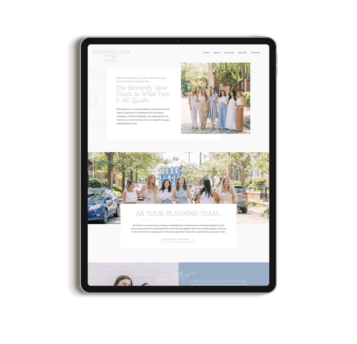 Showit Wedding Planning Design Website Design CWD