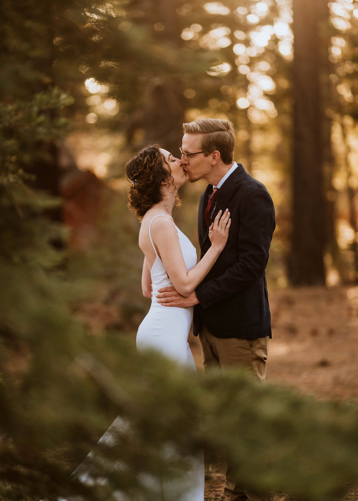 Tahoe elopement photography, elopement photographer in Tahoe, professional elopement photos