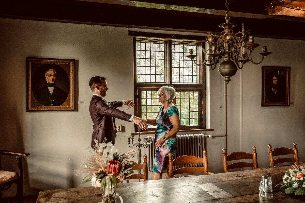 bruidsfotografie kasteel Dussen