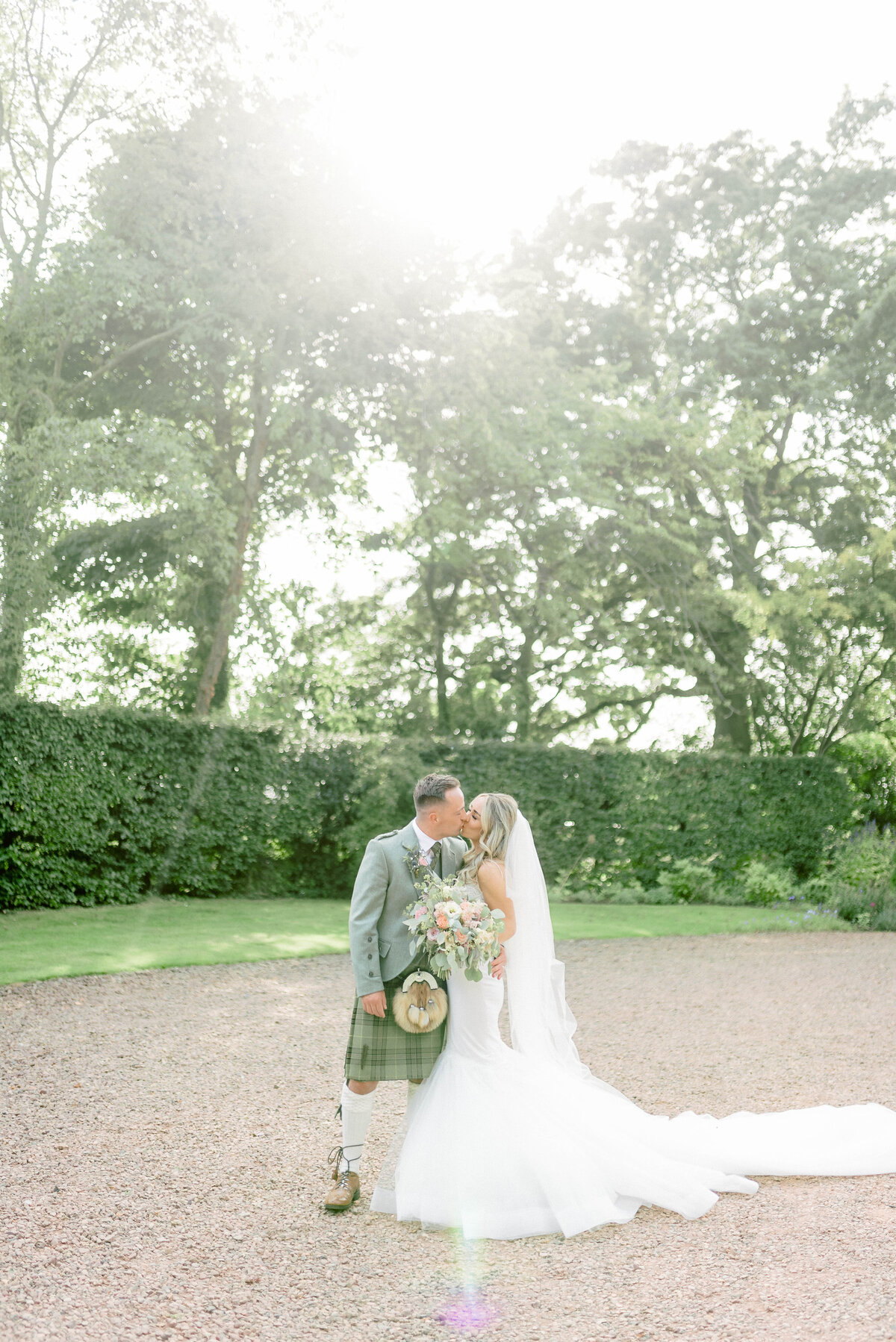 elegant wedding photography Scotland