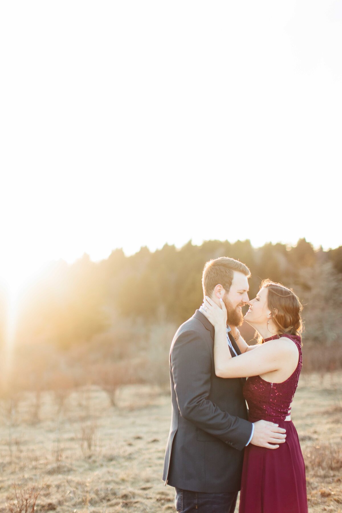 Roan mountain state park engagement photography