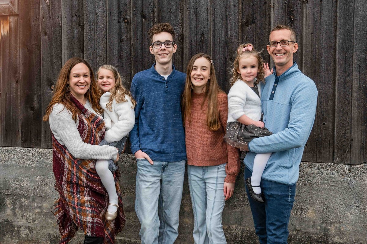 Family Fall session on the Farm Fishers Indiana