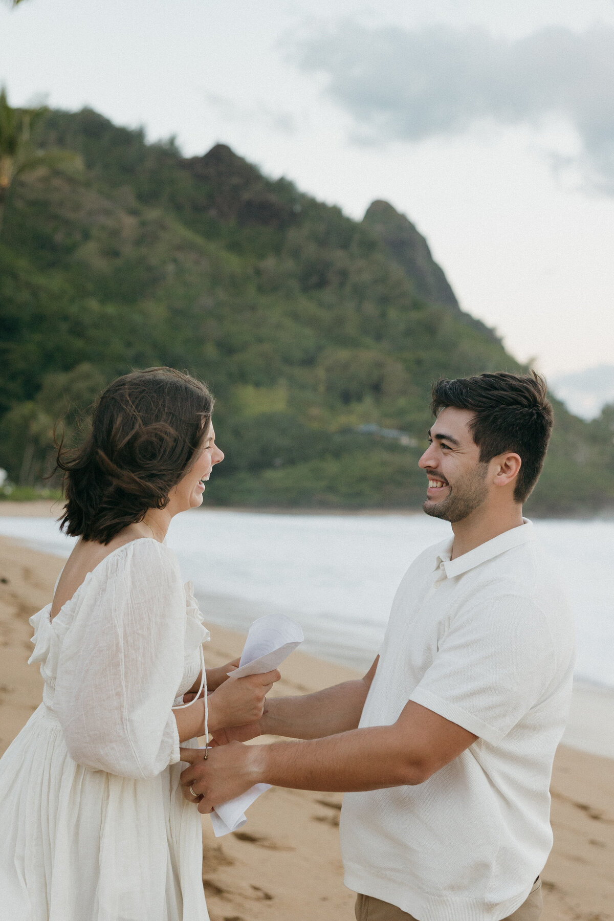 Hawaii elopement / kauai hawaii elopement / hawaii destination wedding / Sophia photo co / north shore hawaii elopement / white dress for beach photos / vow renewal in hawaii / vow renewal kauai / kauai wedding photographer / big island wedding photographer / maui wedding photographer / elopement wedding photographer / Duluth Minnesota wedding photographer