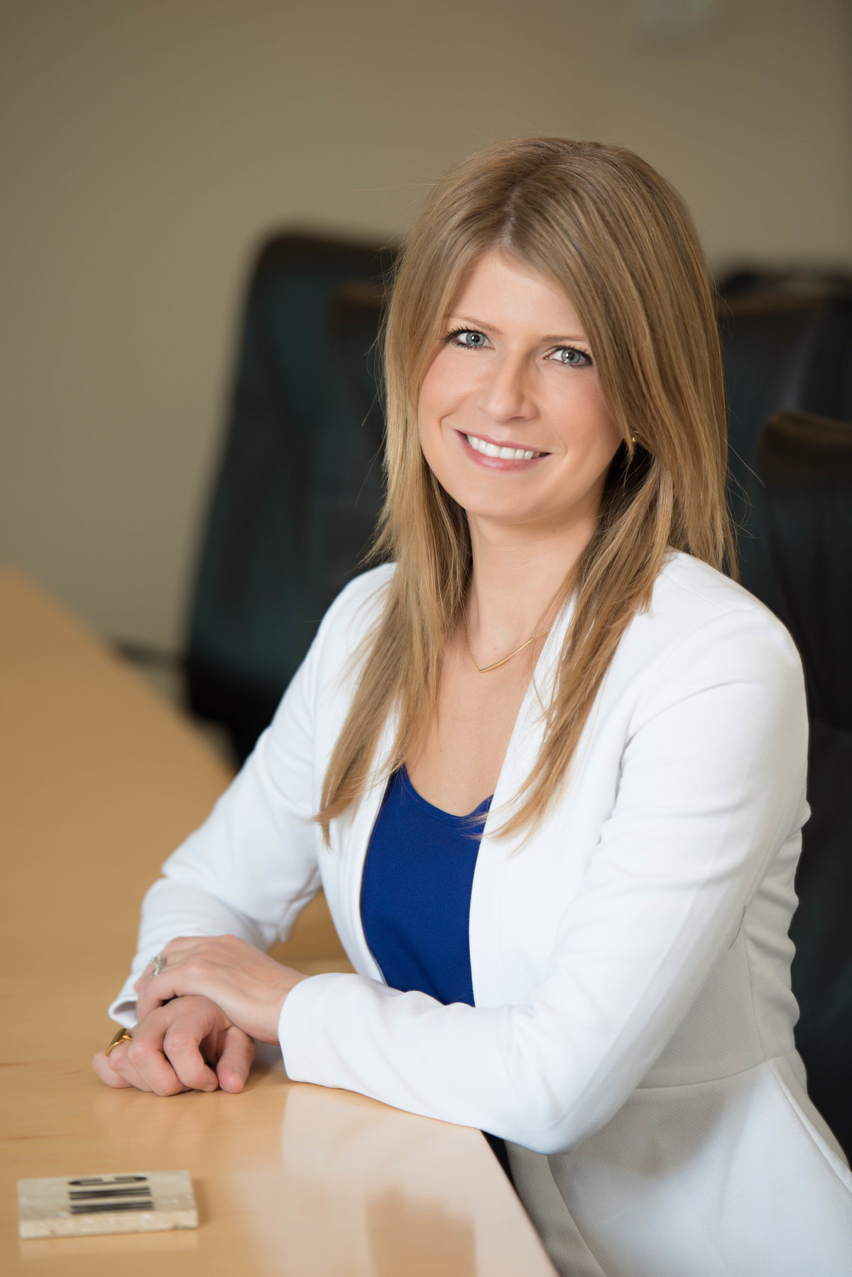 Headshots in Minnesota at conference table