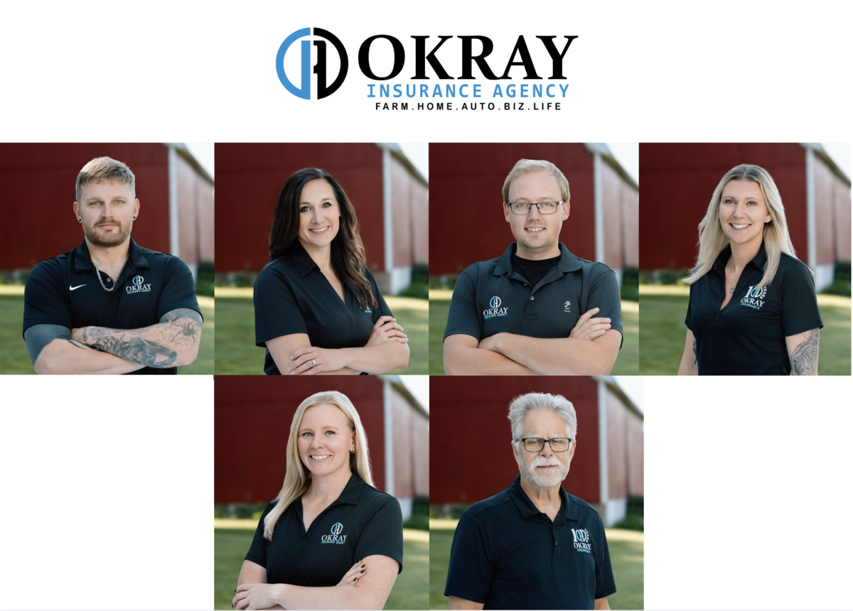 Okray Insurance Headshot Grid
