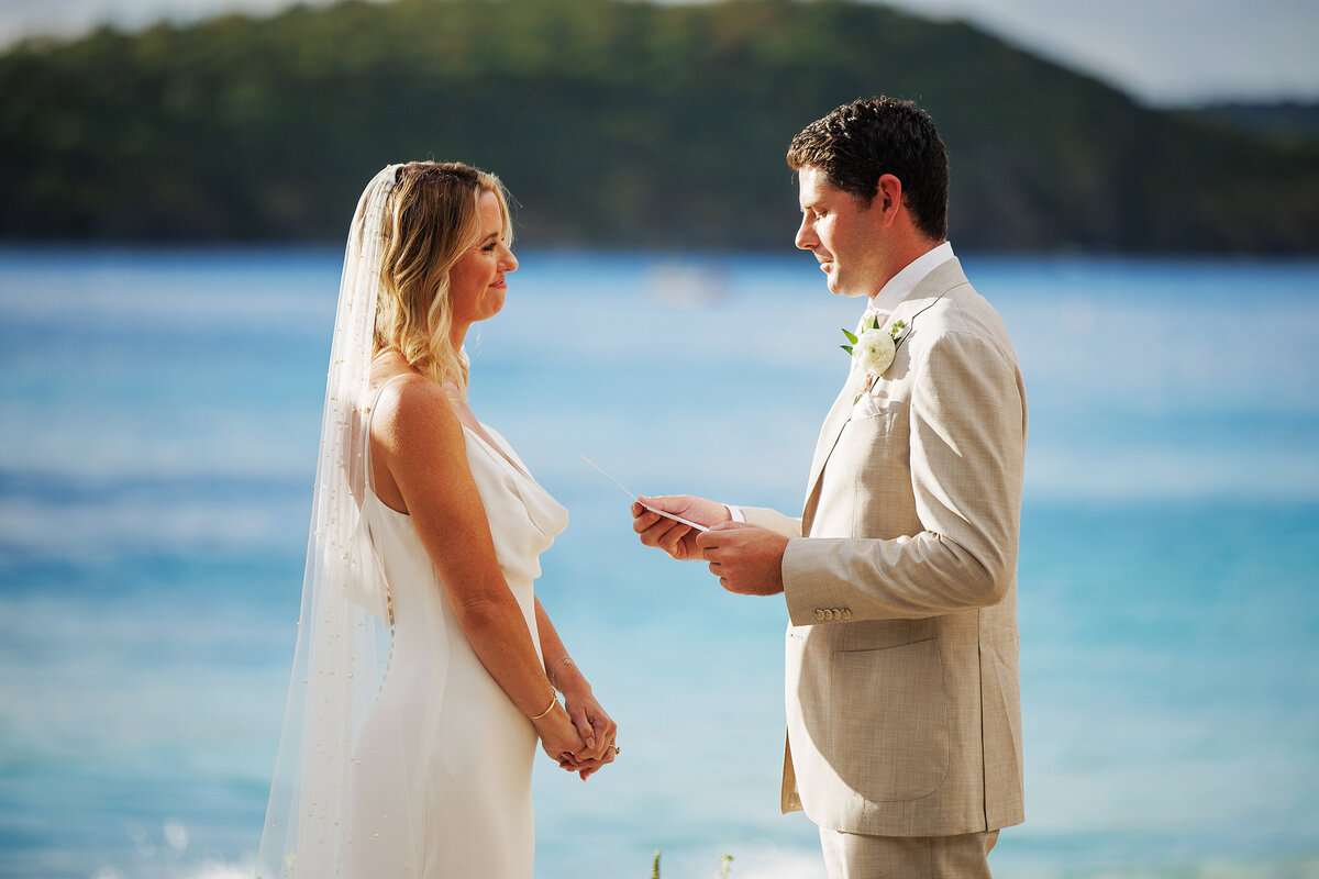 wedding at oppenheimer beach st john