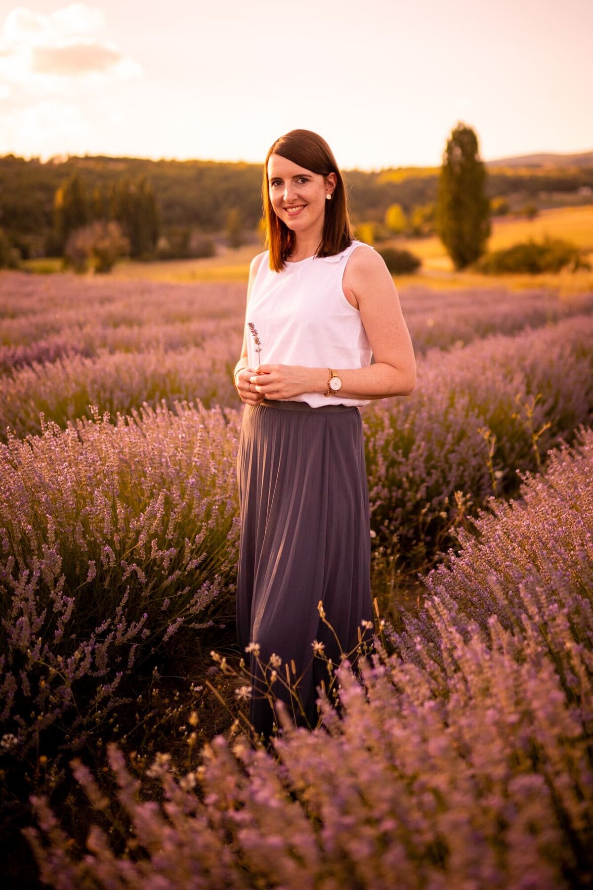 provence lavender photoshoot
